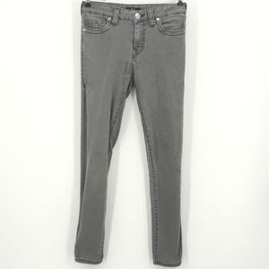 True Religion Halle Mid Rise Super Skinny Jeans Womens Size 27 Retro Y2K Style